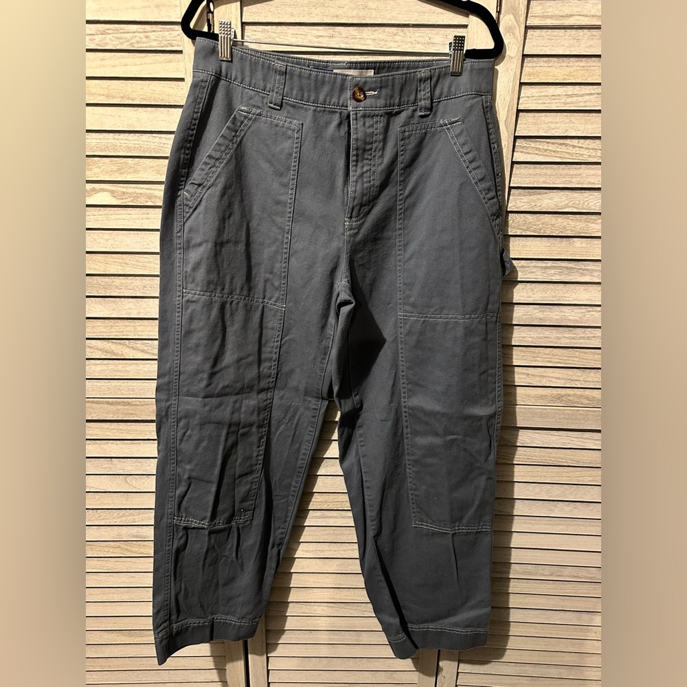 Old Navy Women's Wide Leg Blue/Gray Pants